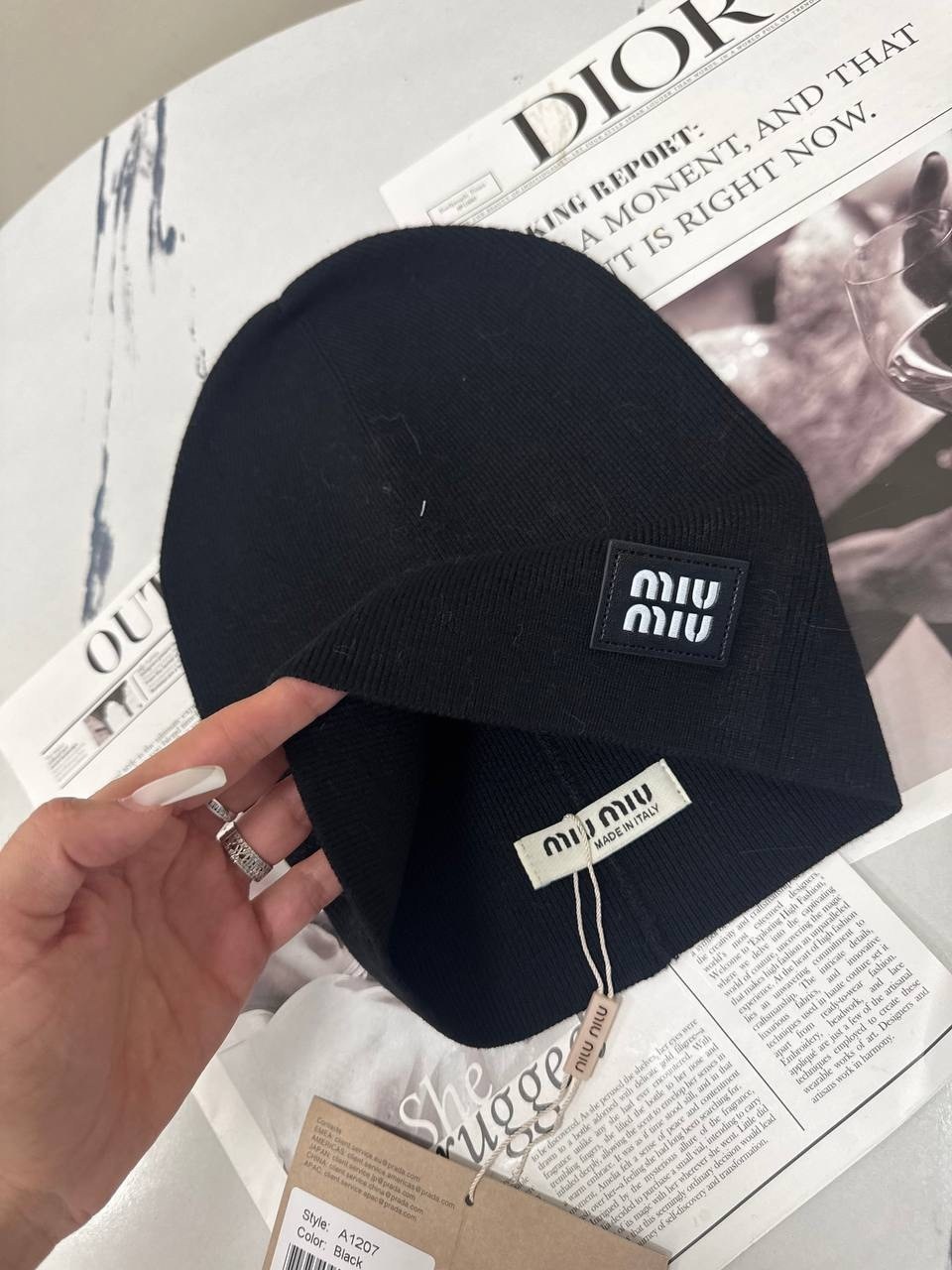 шапка miu miu,шапка бини,шапка модная,шапка бини вязаная,вязаная шапка