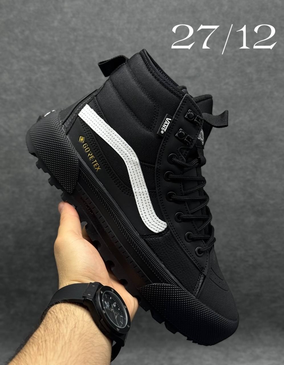 ,vans sk 8 hi gore tex mte 3,зимние кроссовки,кроссовки высокие,спортивная