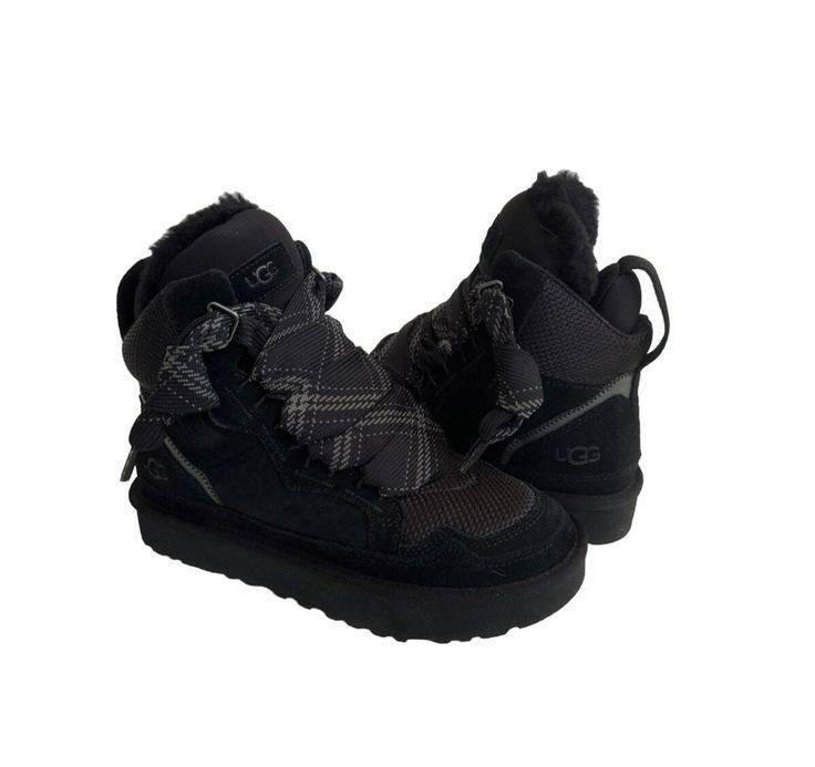 ,кроссовки ugg,кроссовки угги,черные кроссовки,замшевые кроссовки
