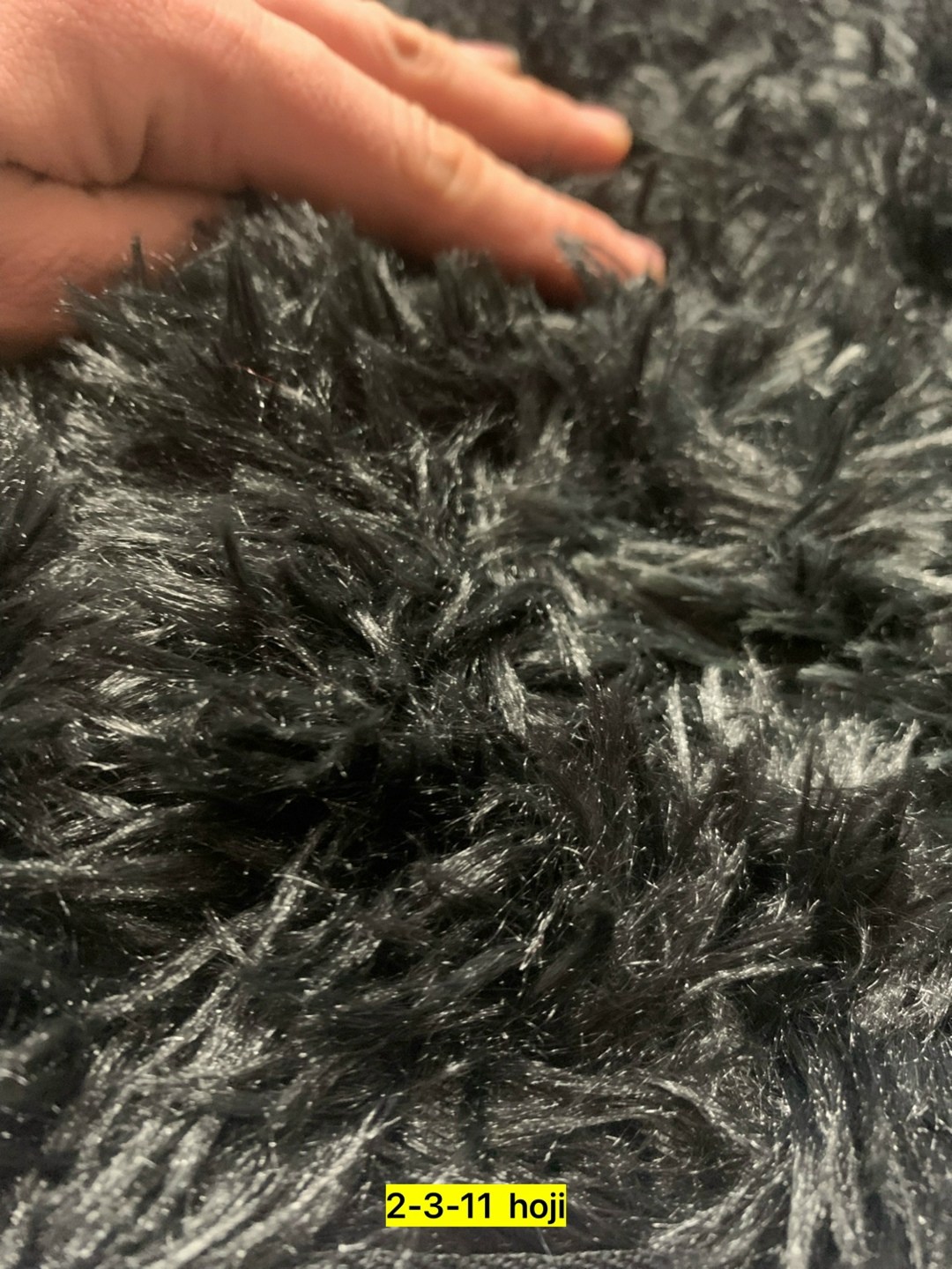 меховой плед,плед,плед черный пушистый,плед лохматый,коврик