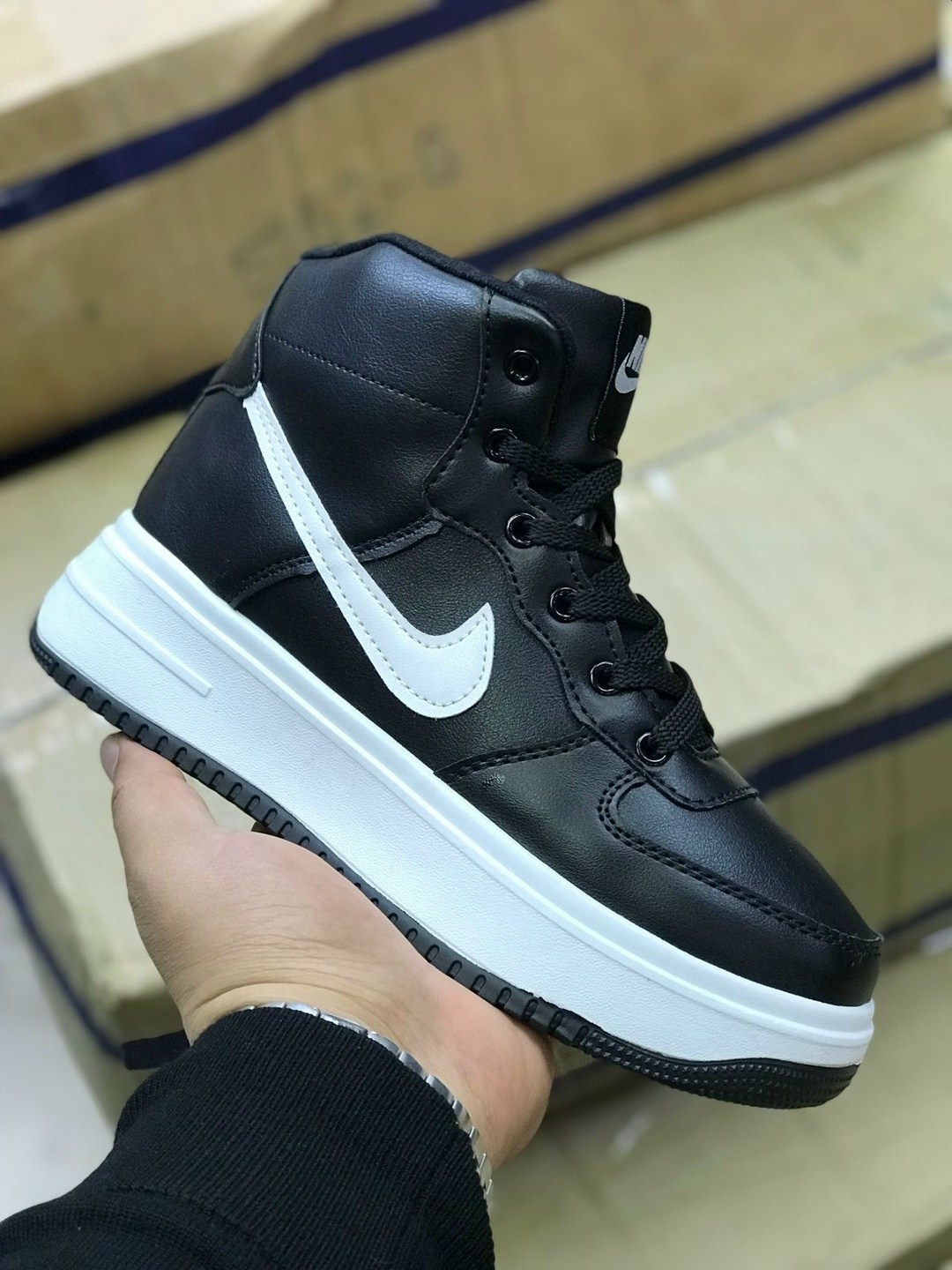 кроссовки,зимние кроссовки,зимние кроссы найк,кроссовки женские высокие,кроссовки женскиe