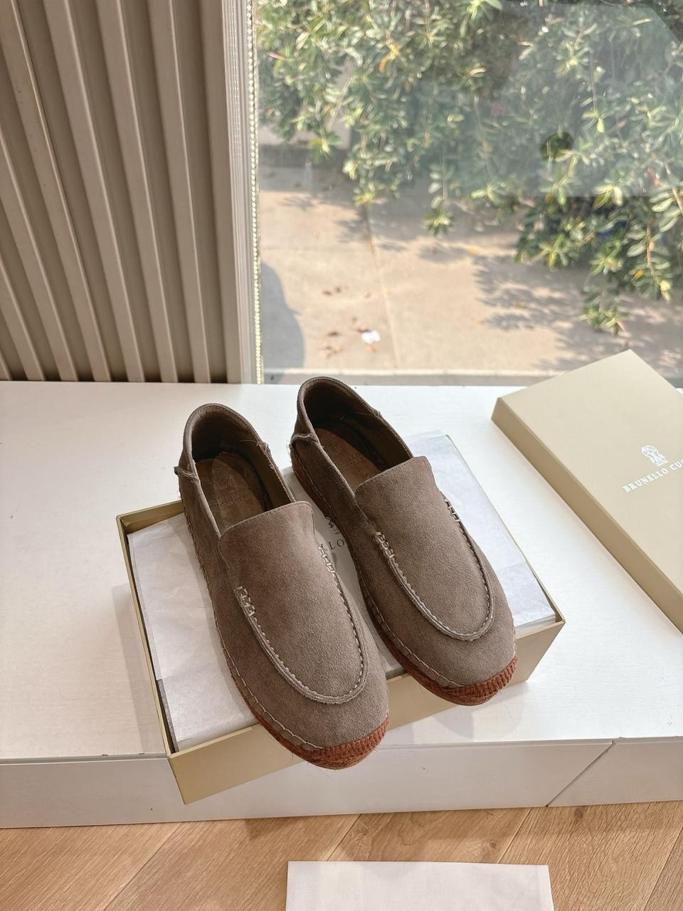 эспадрильи brunello cucinelli,,лоферы brunello cucinelli,замшевые лоферы,лоферы loro piana