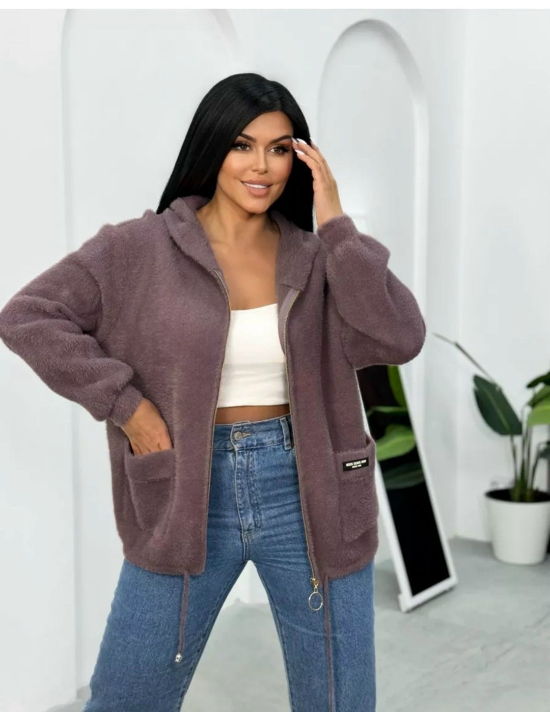 кардиган мягкий теплый пушистый из ангоры альпаки,кардиган из альпаки,кардиган пушистый с альпакой кофта теплая на замке,кардиган альпака,кофта из альпаки