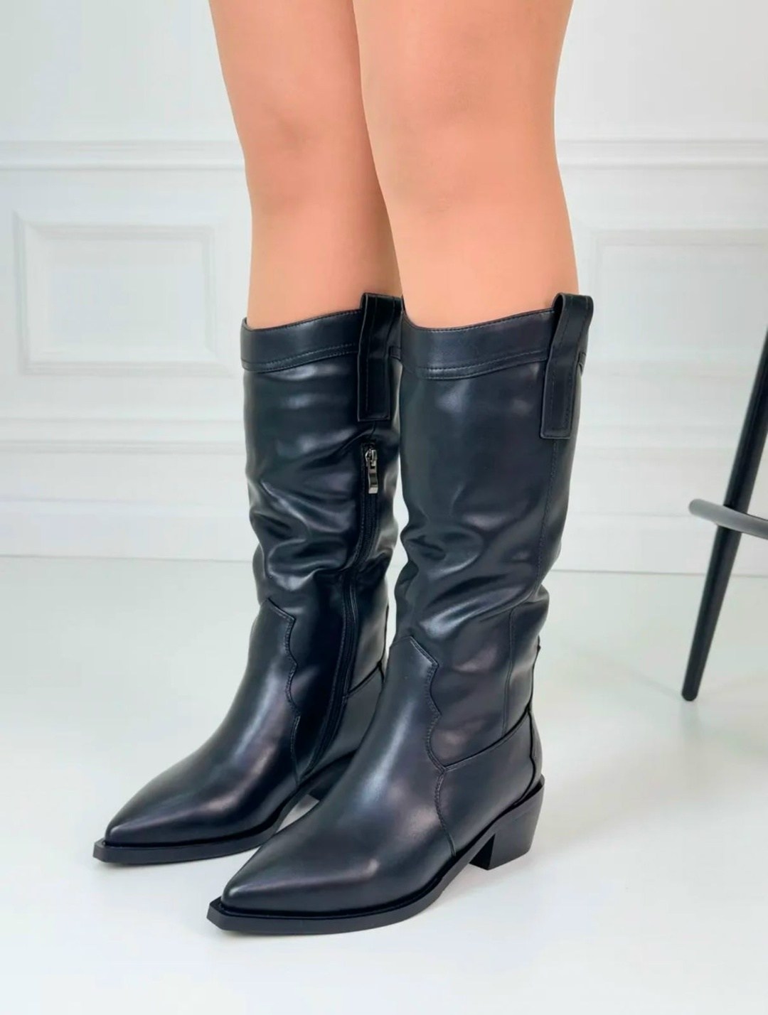 ,женские сапоги,модные сапоги,сапоги казаки высокие,демисезонные сапоги