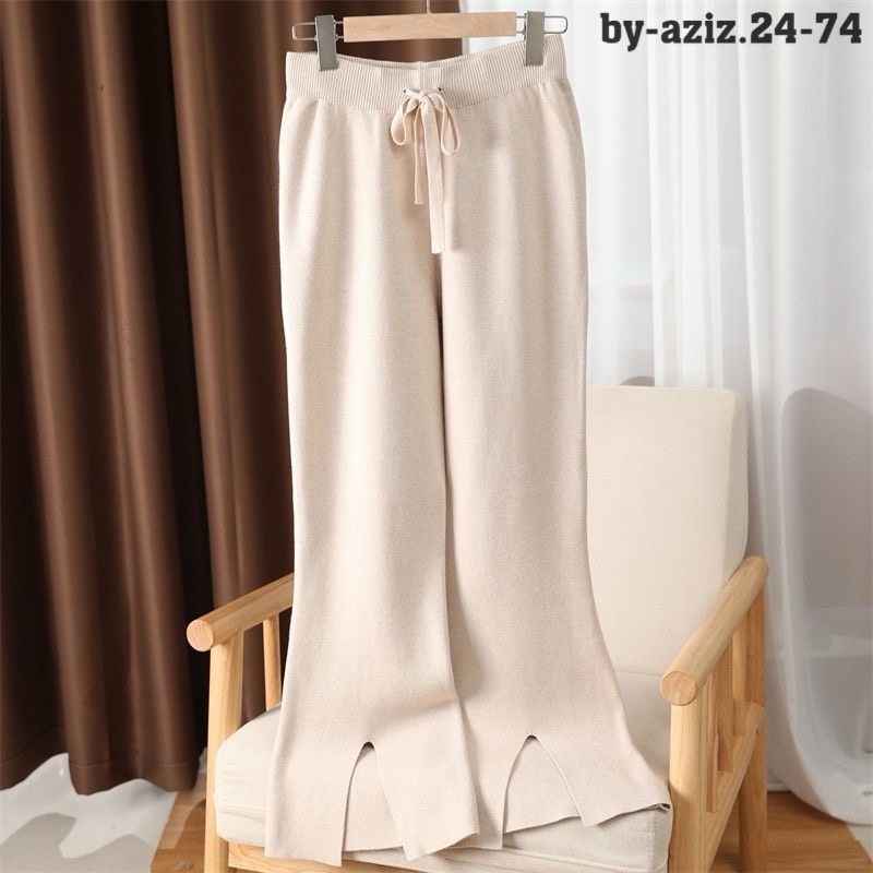 широкие брюки,широкие брюки женские,женские кашемировые брюки с широкими штанинами,брюки с широкими штанинами,трикотажные брюки