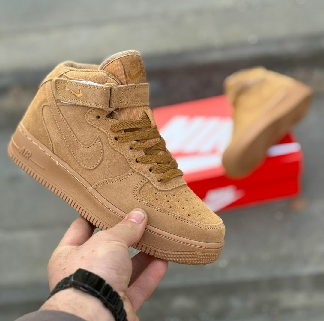 nike air force 1 high 07,nike air force 1 mid,nike air force 1,кроссовки nike air force 1 high,nike air force 1 high wheat