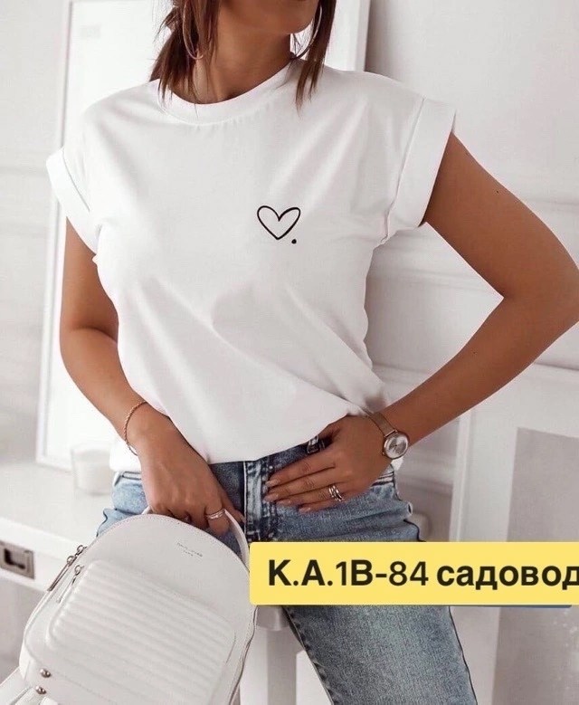 футболка женская,футболки женские ,футболка,футболка с сердечками ,футболки модные