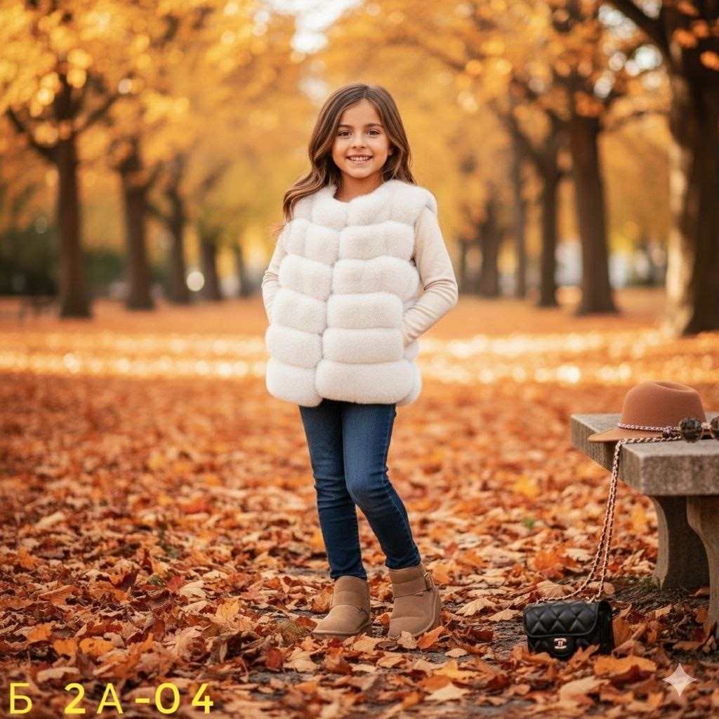 меховая жилетка для девочки,меховая жилетка,меховая жилет,жилетка детская меховая,жилет детский меховой