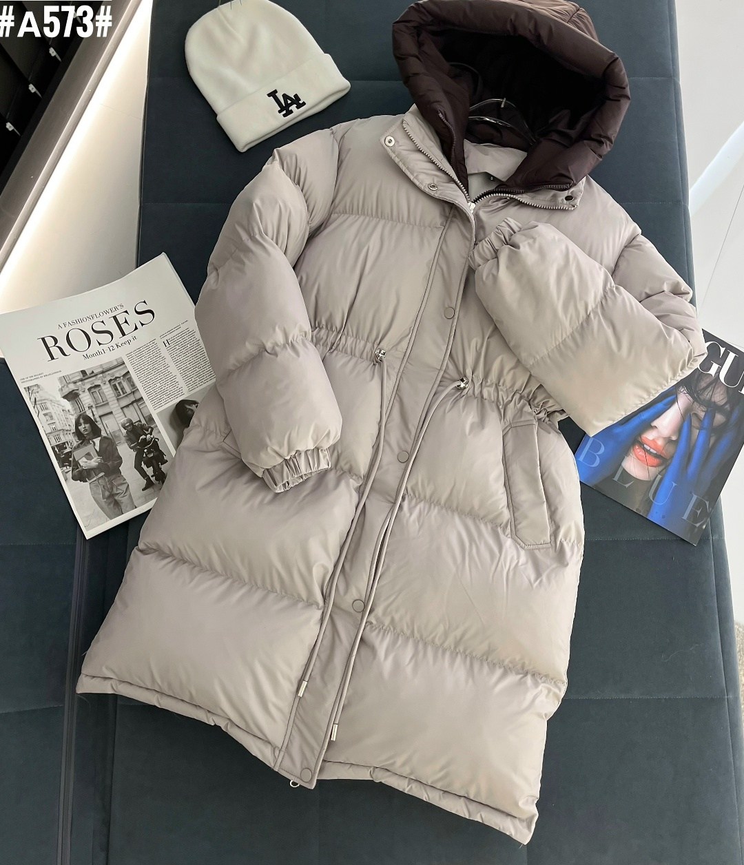 пуховик двусторонний,пуховик,женские пуховики,пуховик max mara серый,длинные пуховики