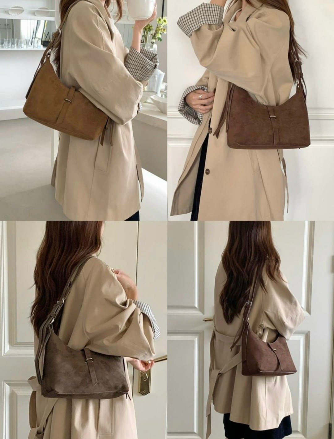 замшевая сумка,женская замшевая сумка,сумки,сумки женская,повседневная женская сумка