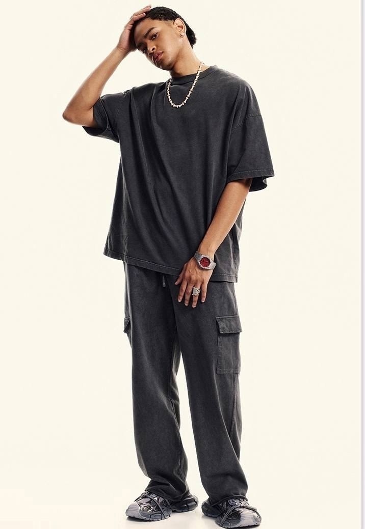 брюки в стиле карго,мужские брюки карго,штаны оверсайз,широкие штаны,брюках карго