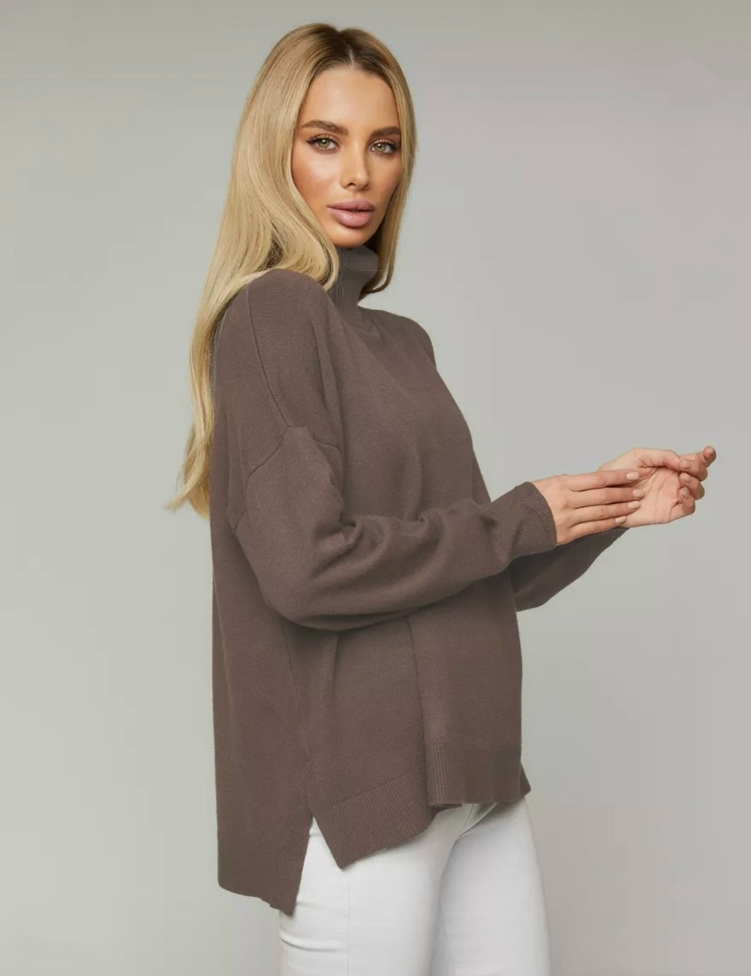 свитер удлиненная,джемпер,женские свитера,свитер,джемпер с горлом