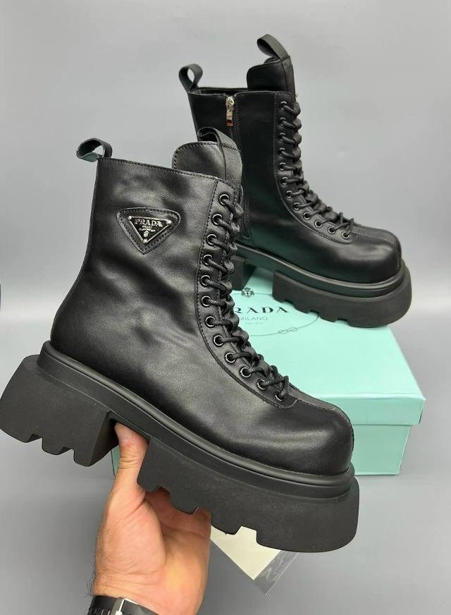 ,ботинки прада,ботинки prada,женские ботинки,ботинки модные