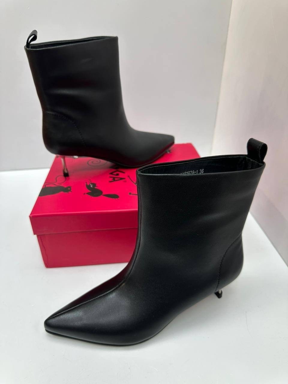 женские ботильоны,модные ботильоны,женские ботильоны с острым носком,, женская