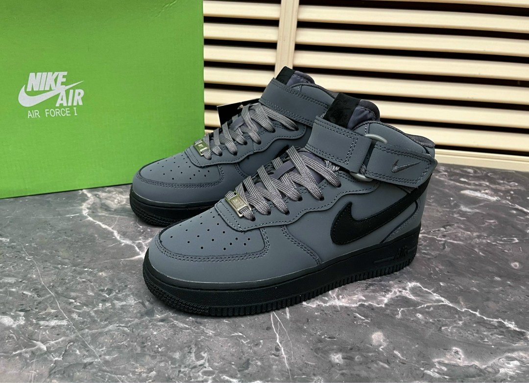 зимние кроссовки nike air force 1 hi цвет серый,кроссовки nike air force 1 mid,зимние кроссовки nike air force 1,зимние кроссовки nike air force,nike air force 1 mid dark grey