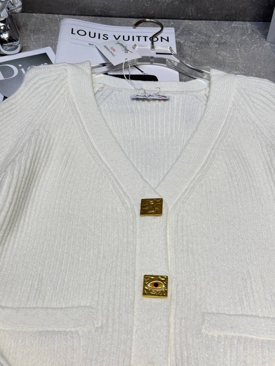 кардиган,кардиган белый,кардиган кофта,кардиган на пуговицах,кардиган шанель