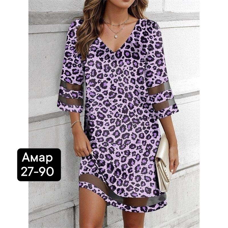 платье женский летний,платье с леопардовым принтом,платье туника,платье женское леопардовое,