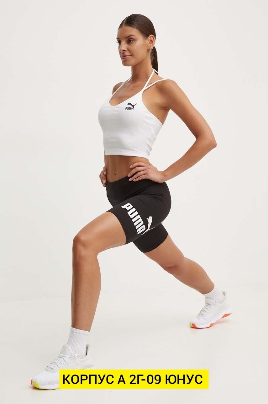 велосипедки женские,женская puma,шорты леггинсы женские пума,шорты компрессионные пума,черные велосипедки