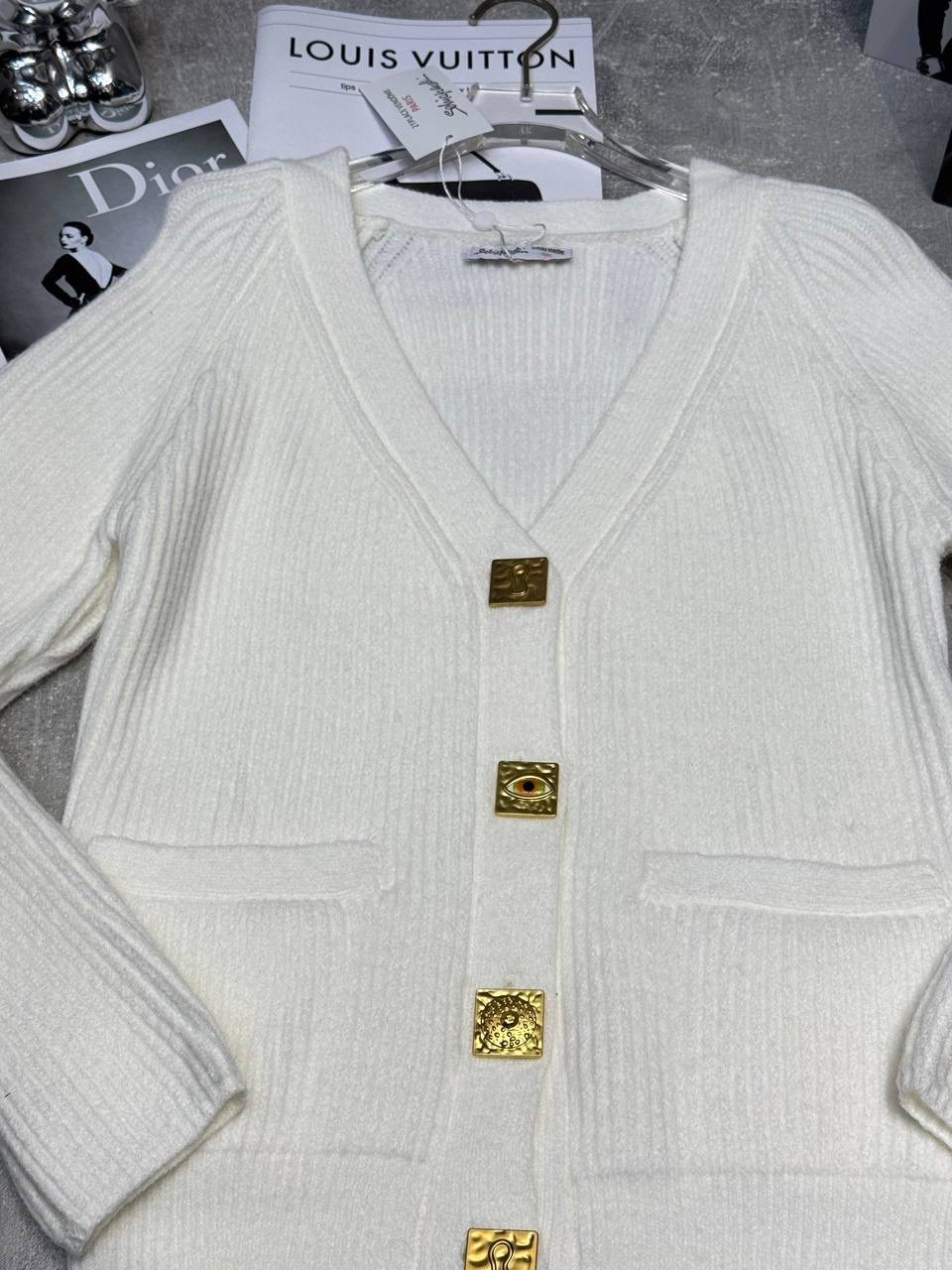 кардиган,кардиган белый,кардиган кофта,кардиган на пуговицах,кардиган шанель