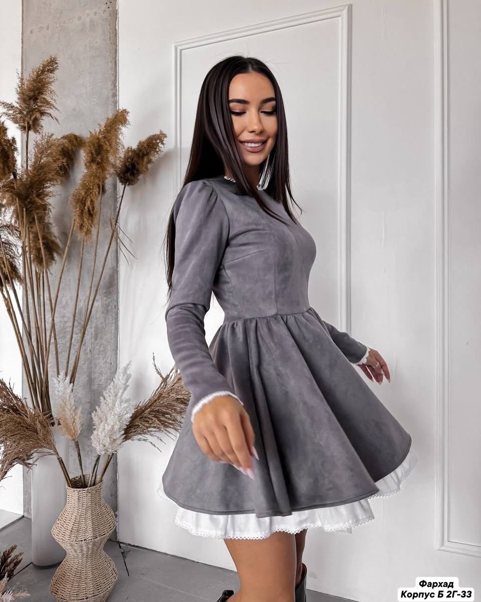 платье нарядное теплое,теплое платье,платье женское короткое,замшевое платье,платье замшевое короткое