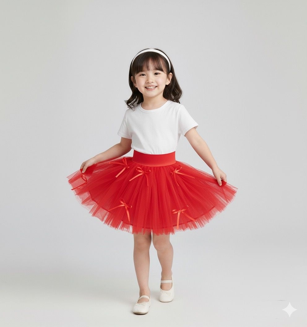 красная юбка для девочки,пышная юбка для девочки,юбка для девочки,юбка для танца,юбка для детей