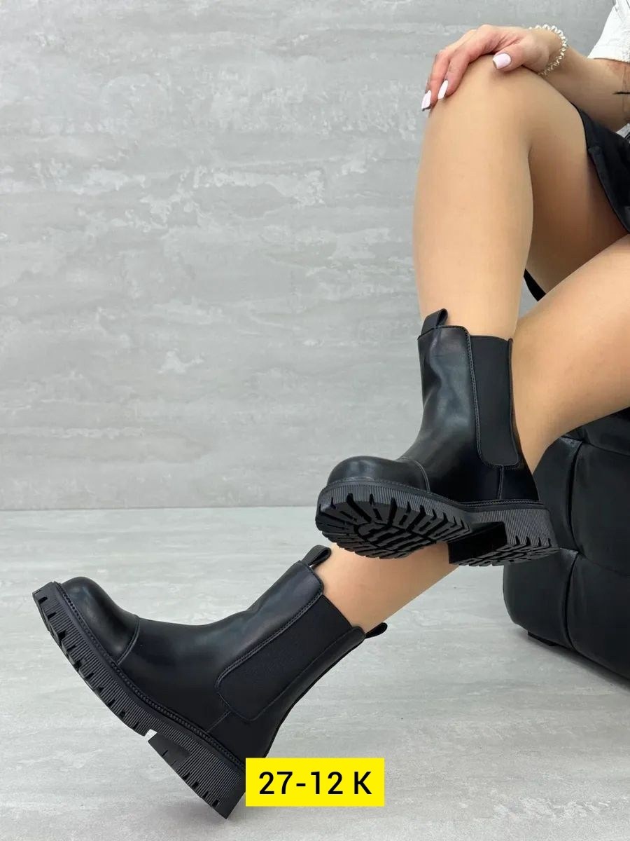 женские ботинки,,женская  зимняя, женская,ботинки челси