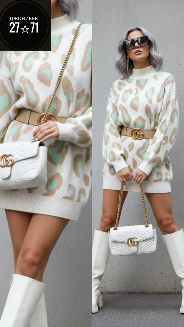 туника женская,платье туника,туника теплая,платье женское вязаное,вязаная туника