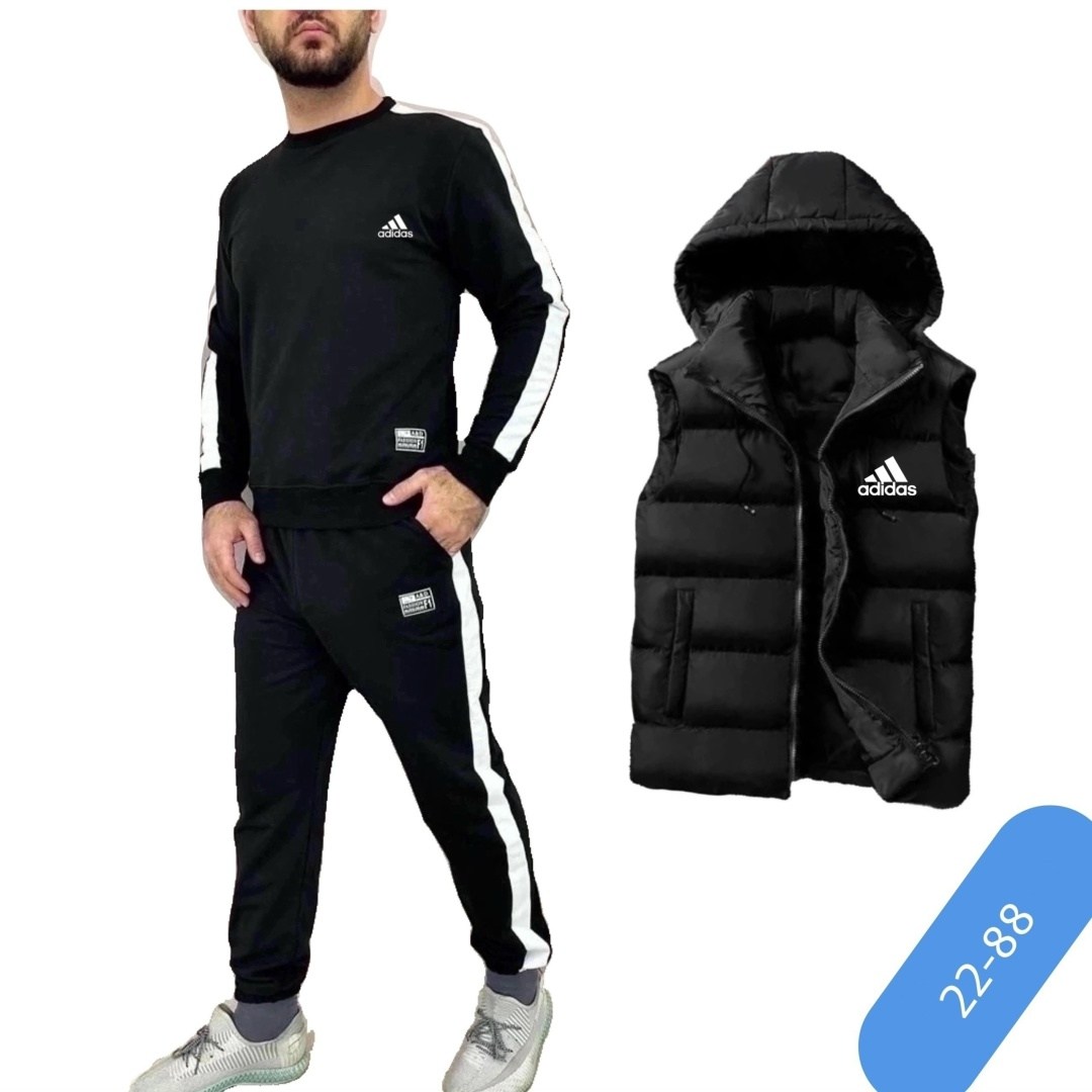 спортивные костюмы,костюмы спортивные мужские,спортивный костюм с жилеткой мужской,костюм тройка спортивный