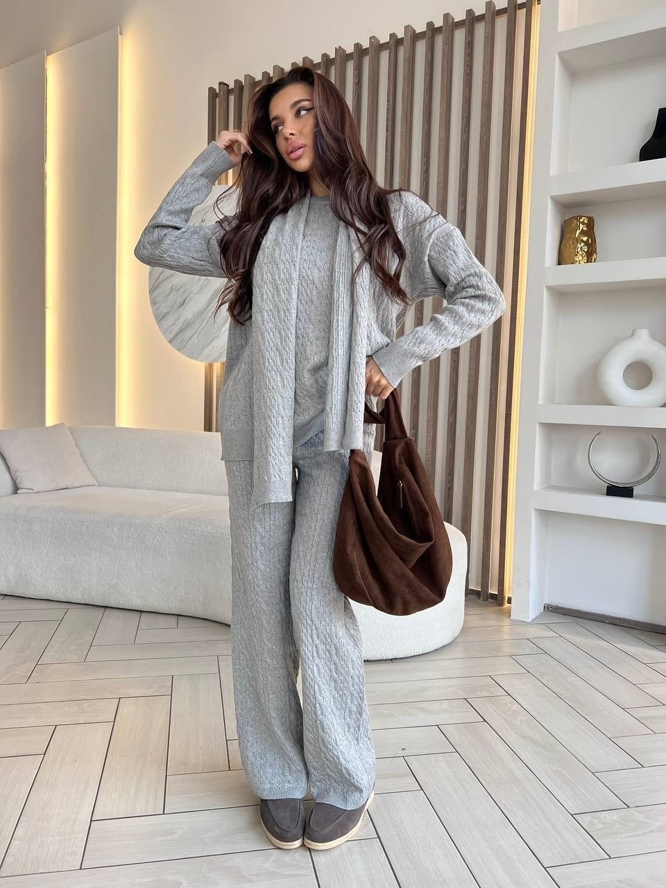 трикотажные костюмы,вязаный костюм женский,вязаные костюмы,теплый вязаный костюм,теплый костюм