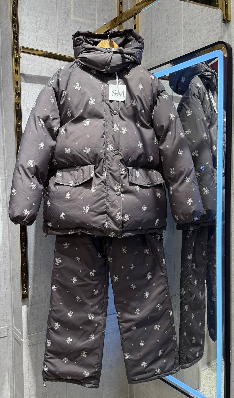 костюм женский зимний,теплая куртка,куртка модная,женская зимняя куртка,куртка пуховик