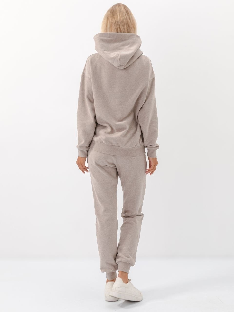 костюмы спортивные,костюм с худи,бежевый спортивный костюм,женский костюм из футера,костюм спортивный для женщин