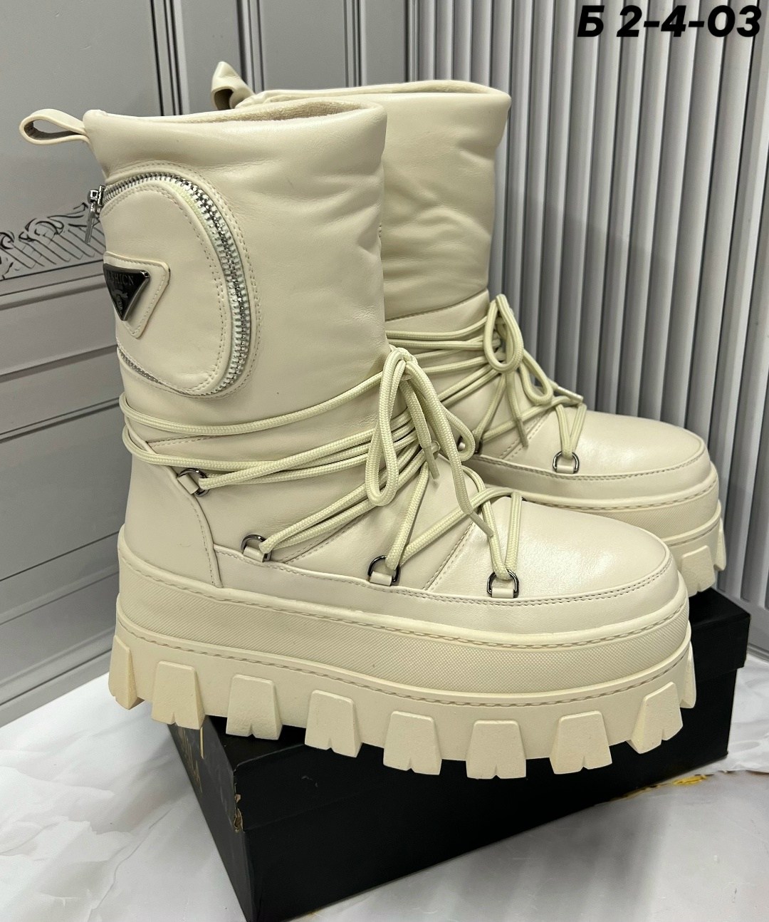 ,дутики prada,дутики женские,дутики зимние женские, дутики