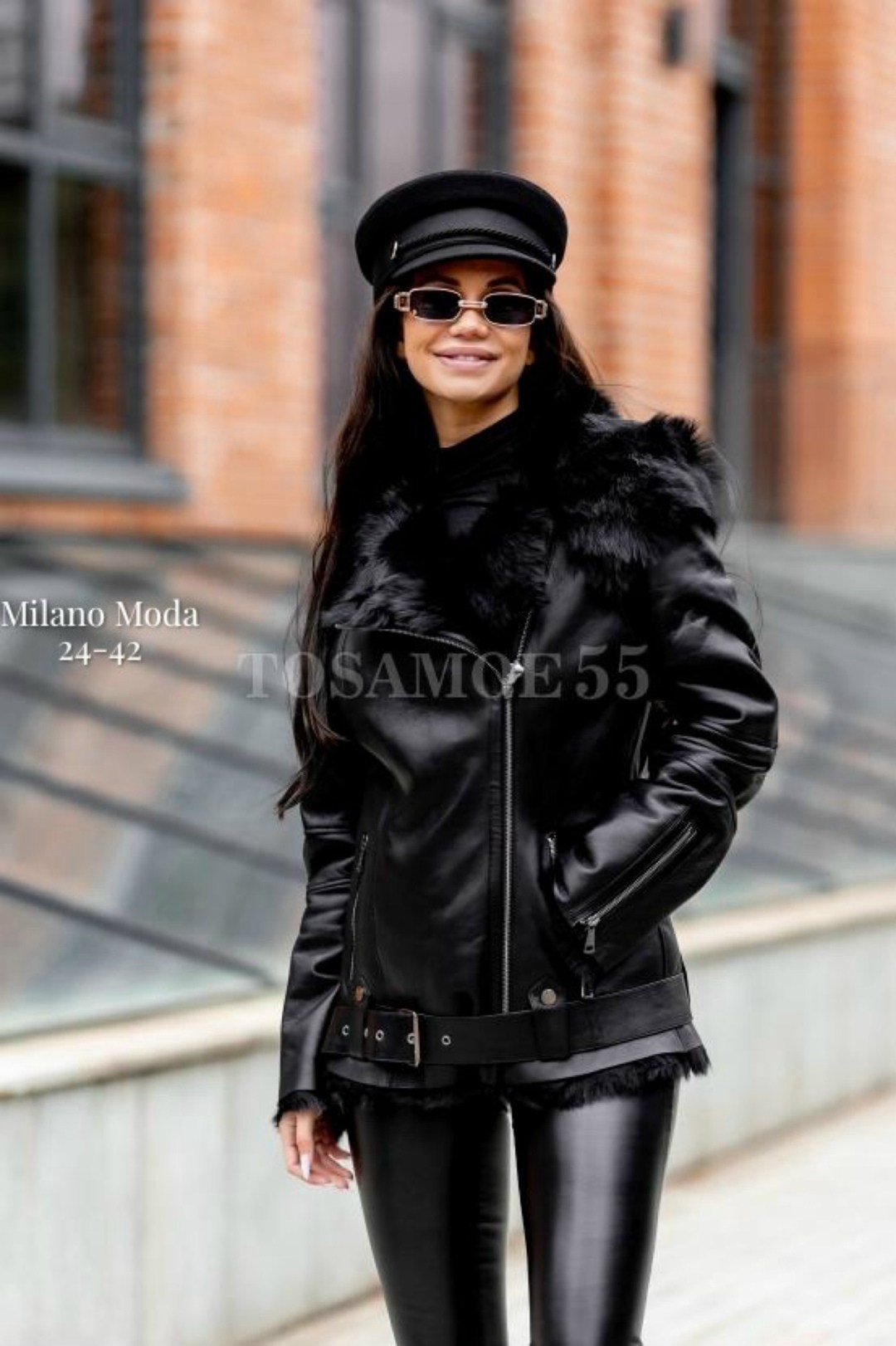 женская дубленка,черная дубленка,кожаная куртка с мехом,кожаная куртка,дубленка косуха