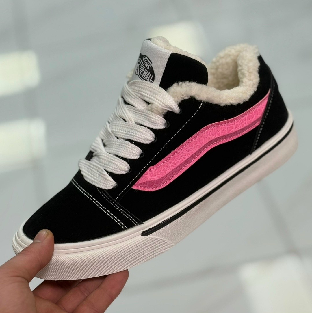 ,кеды на меху,зимние кроссовки ванс, женская,кеды vans
