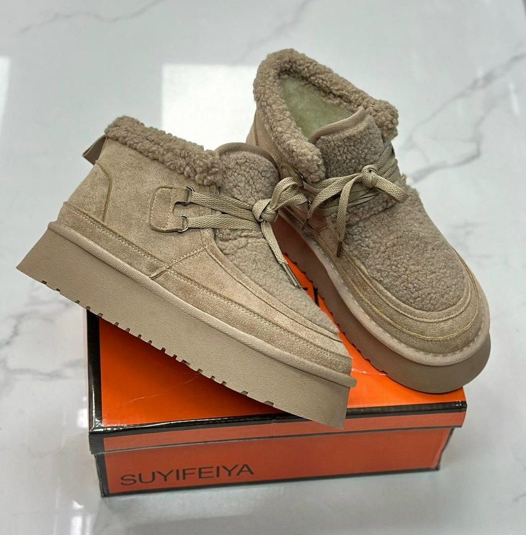 ,угги женские,женская зимняя ,угги женские на платформе,луноходы женские