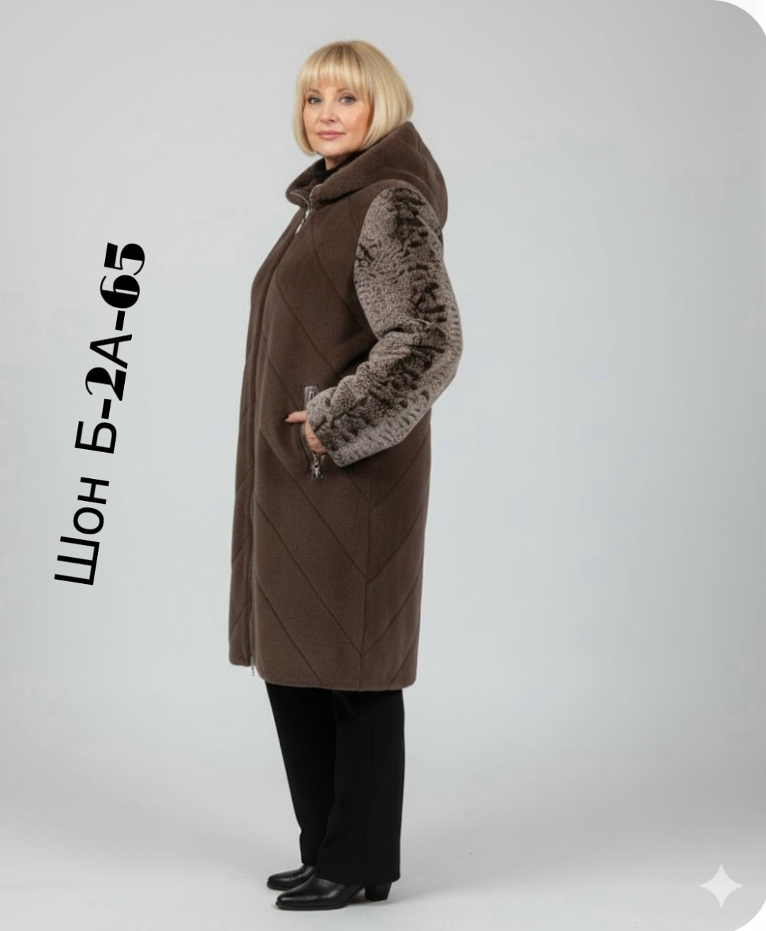 пальто комбинированное,женская дубленка,мутоновые шубы мосмеха,шуба из мутона,меховое пальто