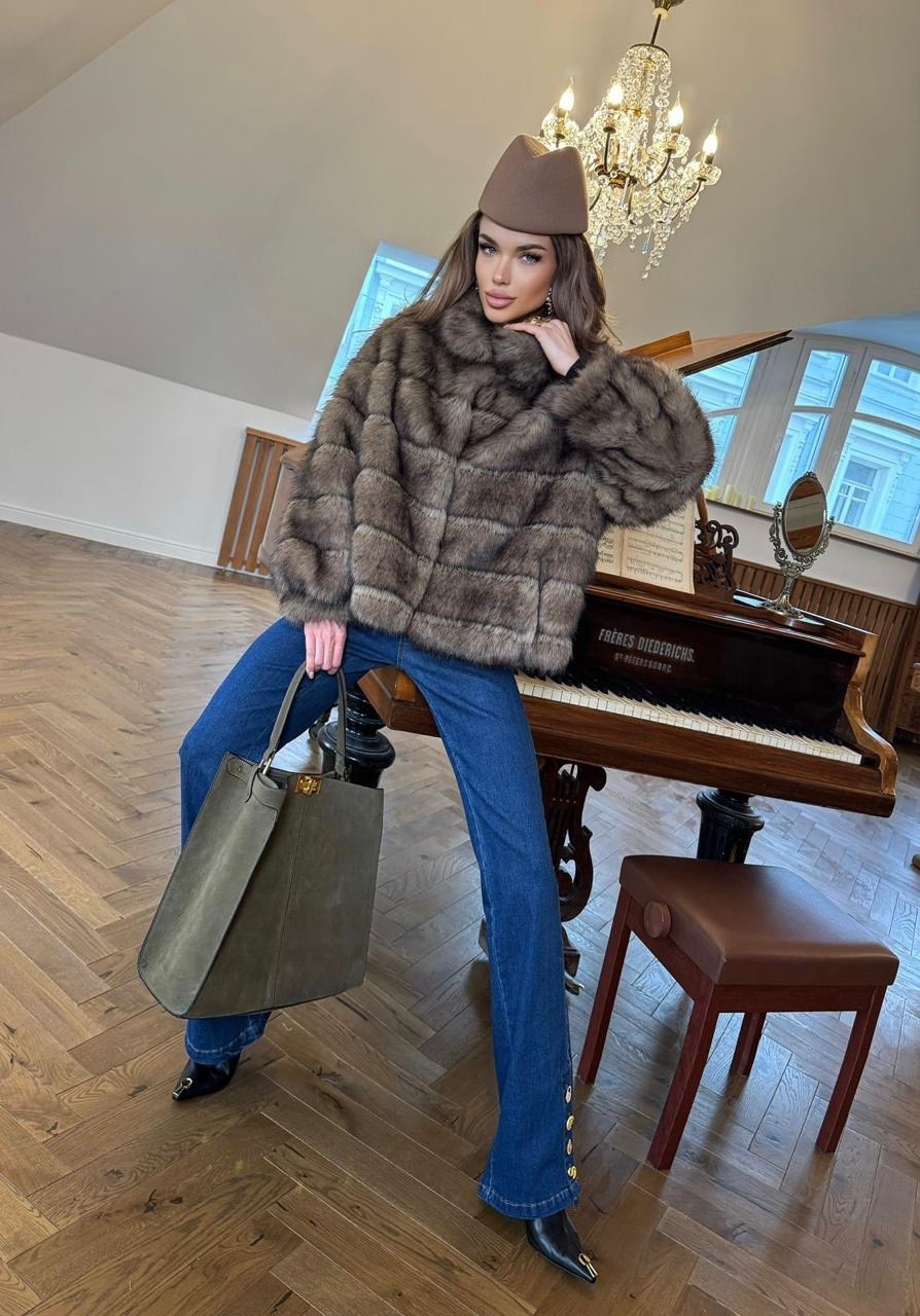 шуба из соболя,соболь шуба,полушубок из соболя,шуба короткая,соболиная шуба