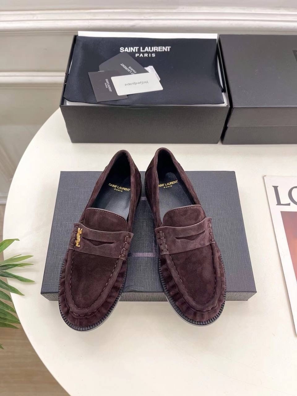 лоферы saint laurent черный,,кожаные лоферы,женские кожаные лоферы,лоферы yves saint laurent