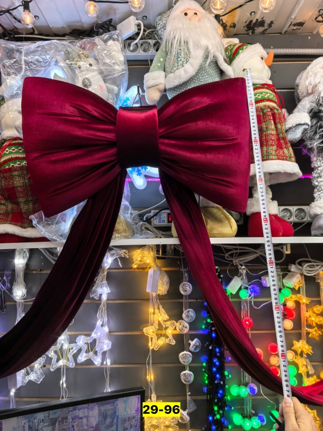 бант для елки,бант на елке большой,елка с бантом большим,бант на елку огромный,банты для елки новогодние