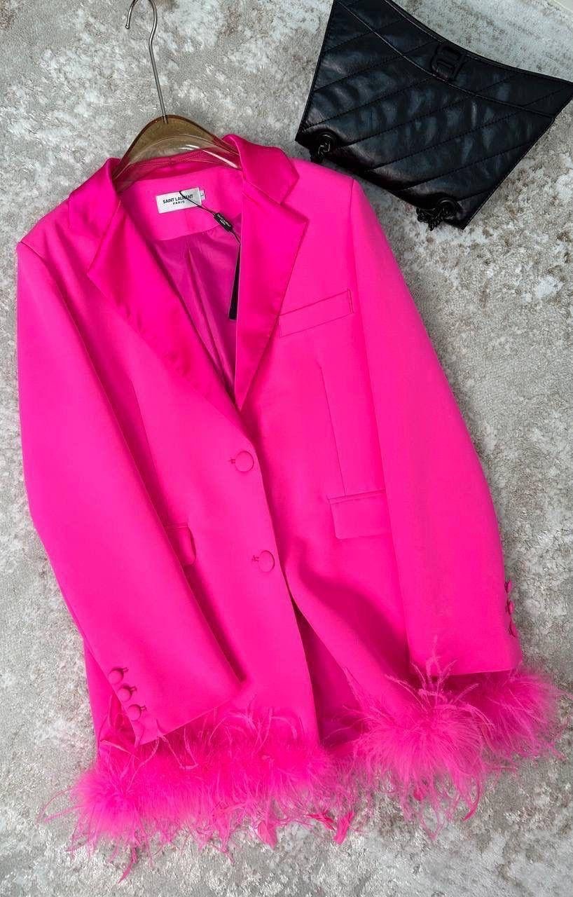 пиджак с перьями,платье пиджак,пиджак женский с перьями,платье пиджак с перьями,пиджак розовый
