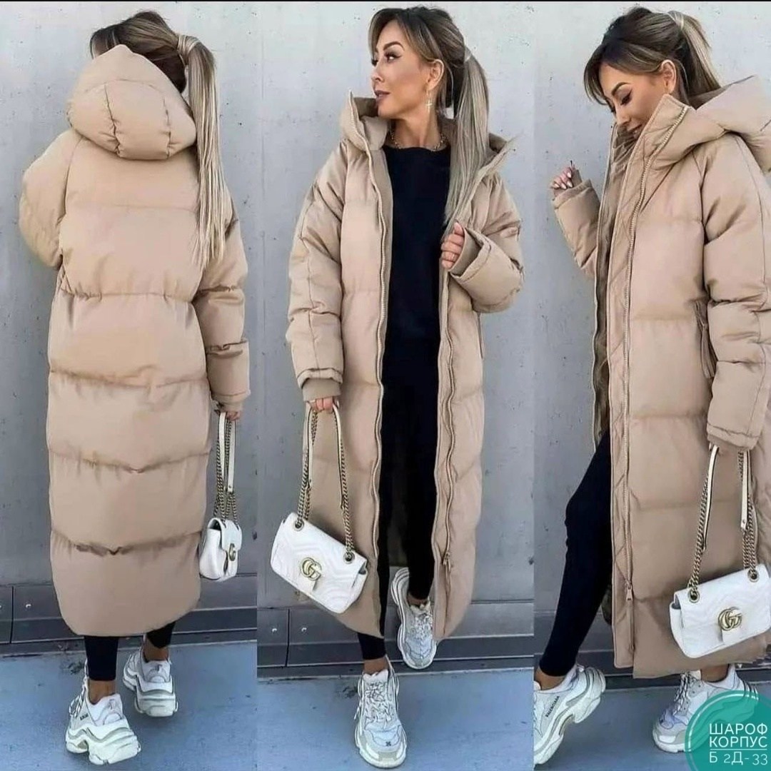 стильные пуховики,стильный зимний пуховик,женские пуховики,зимние куртки,куртка зимняя длинная