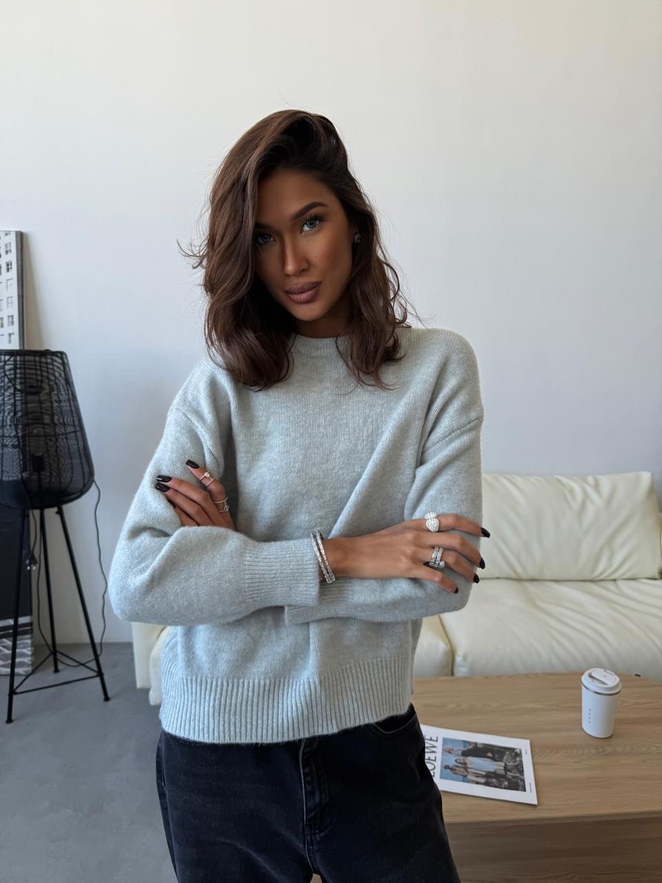 джемпер оверсайз,модные свитера,джемпер оверсайз свитер,оверсайз свитер,джемпер