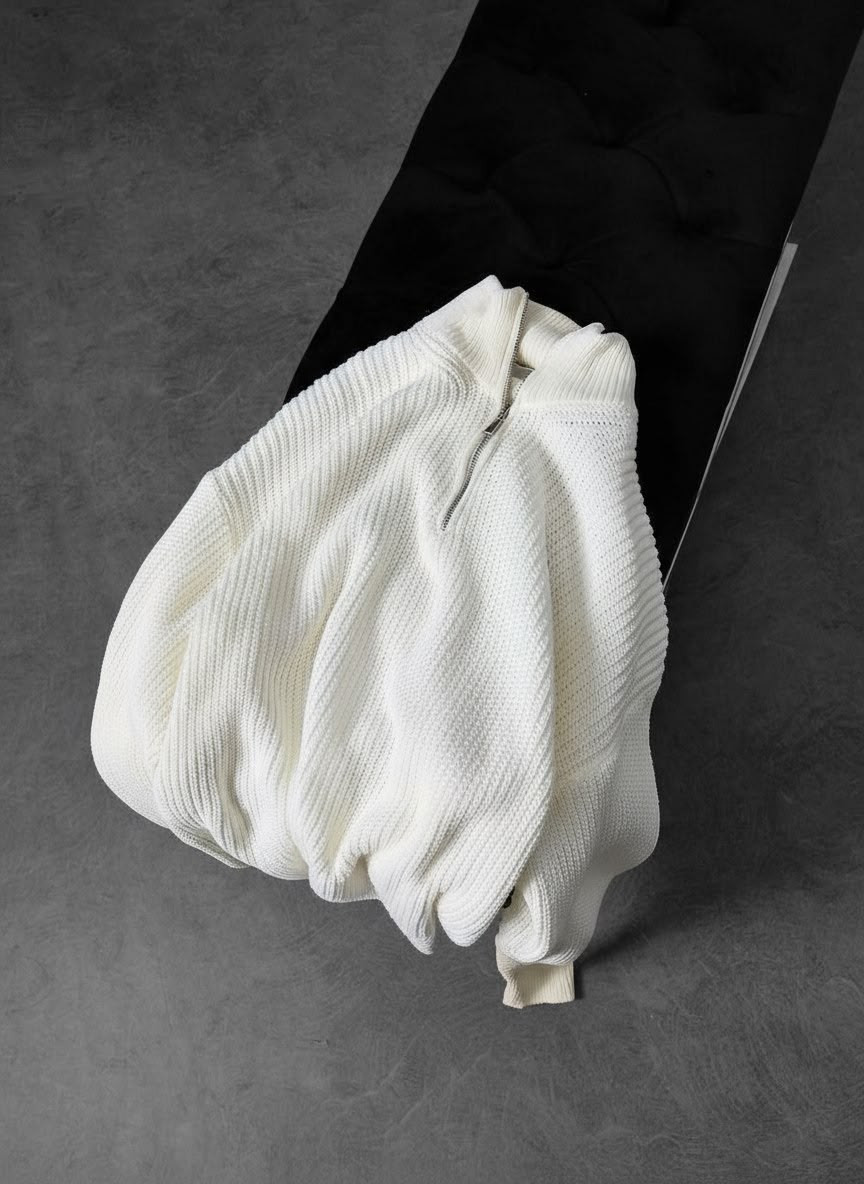 свитер с замком,свитер с высоким воротом,модный джемпер,свитер на молнии,трикотажный свитер