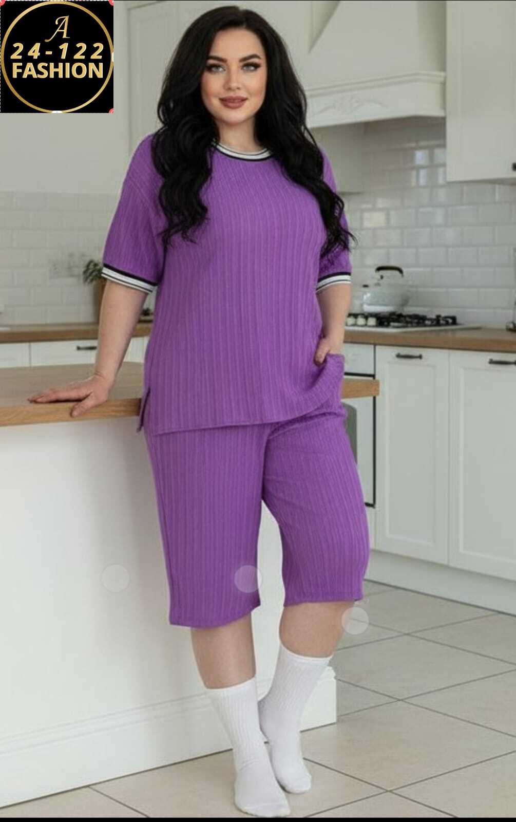 женские костюмы,женский трикотажный костюм,фиолетовый костюм,костюм двойка женская,женские костюмы больших размеров