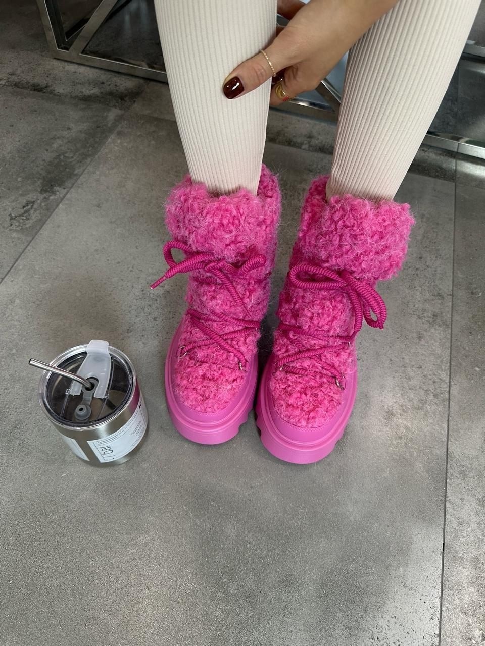 пушистые сапоги,зимние сапоги,луноходы женские,сапожки,меховые сапоги