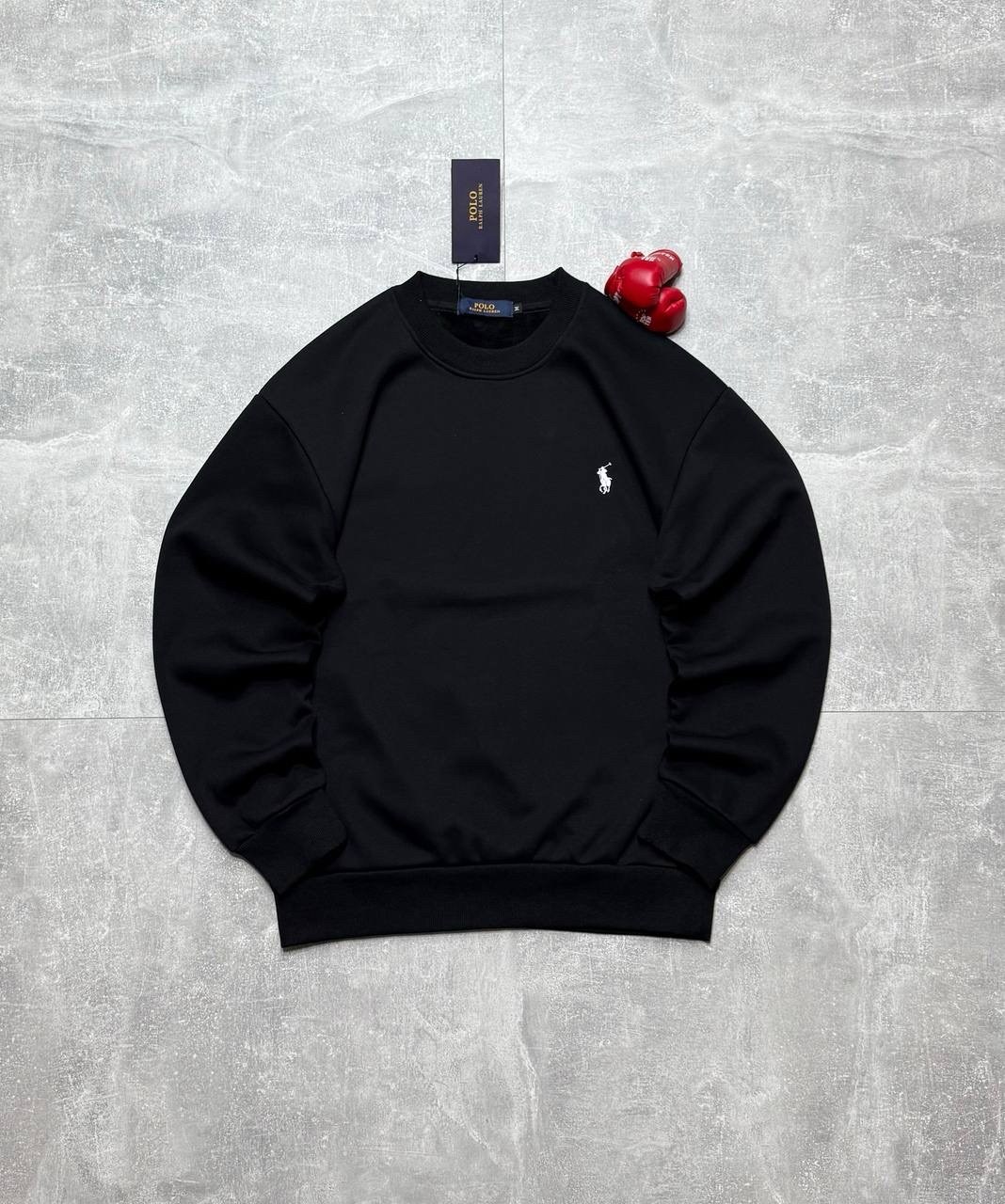 свитшот поло ральф лорен черный,свитшот polo ralph lauren,кофта ральф лорен женская,толстовка ральф лорен черная,ralph lauren