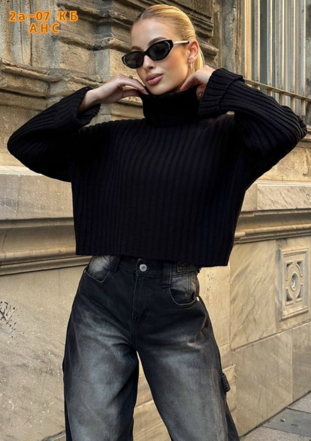 свитер оверсайз вязаный с горлом,свитер вязаный,свитер,свитер с воротником,свитер с высоким воротом