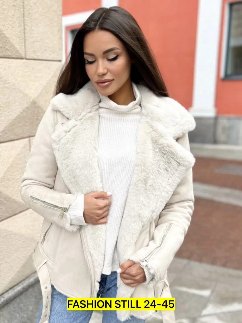 дубленка авиатор женская,женская дубленка,стильная дубленка,белая дубленка,дубленка зимняя