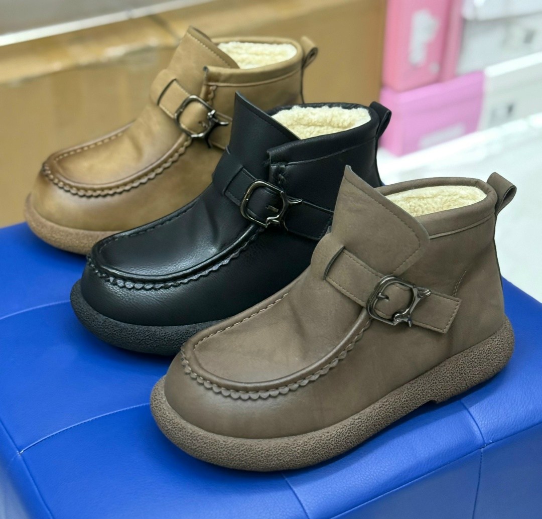 , теплая,повседневная ,детские ботинки,женская
