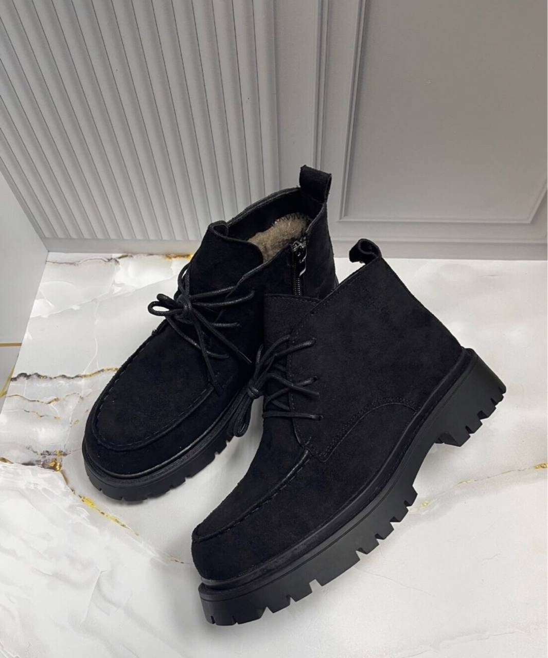 ,ботинки на меху,женские ботинки,женская ,замшевые ботинки